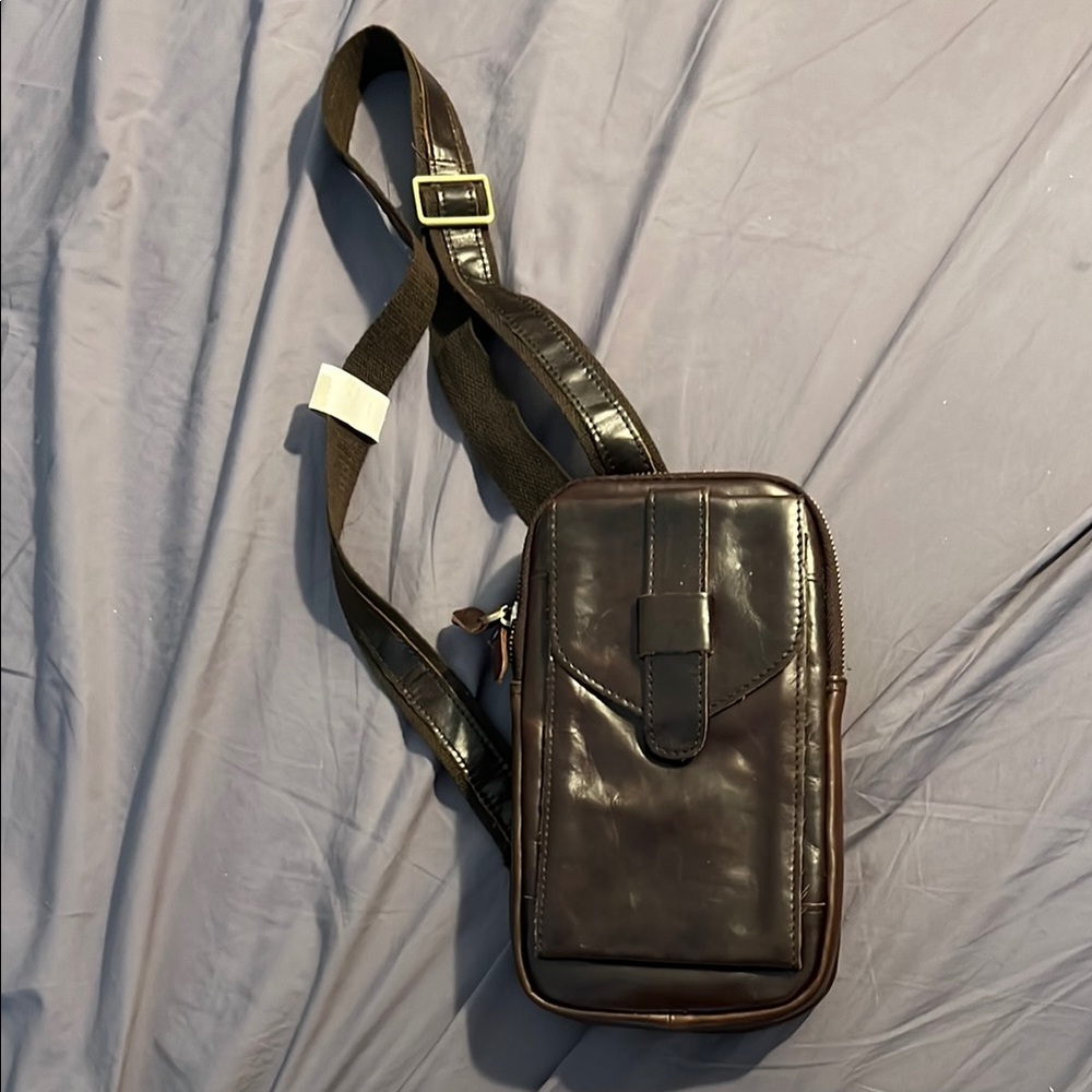 Vintage Leather Crossbody